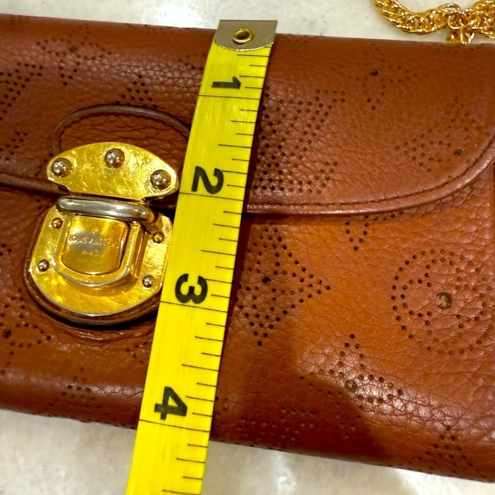 Louis Vuitton Amelia Wallet Monogram Long Wallet Cognac Brown - Picture 15 of 16